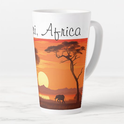  safari latte mok (Rechterhoek)