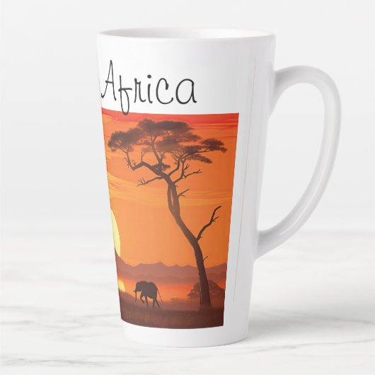 safari latte mok (Rechts)