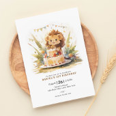 Safari Leeuw 1e verjaardag Kaart