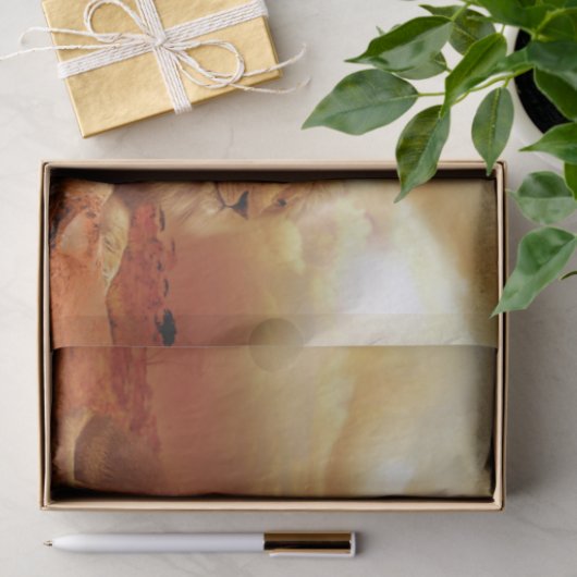 safari leeuwenpapier tissuepapier (Geschenk)