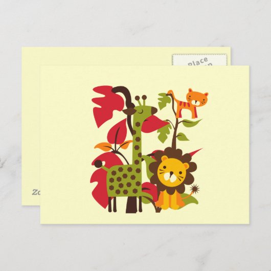 Safari Life Briefkaart (Voorkant / Achterkant)