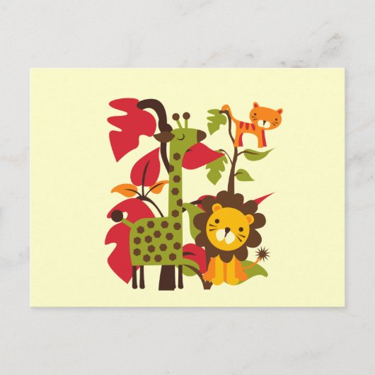 Safari Life Briefkaart (Voorkant)