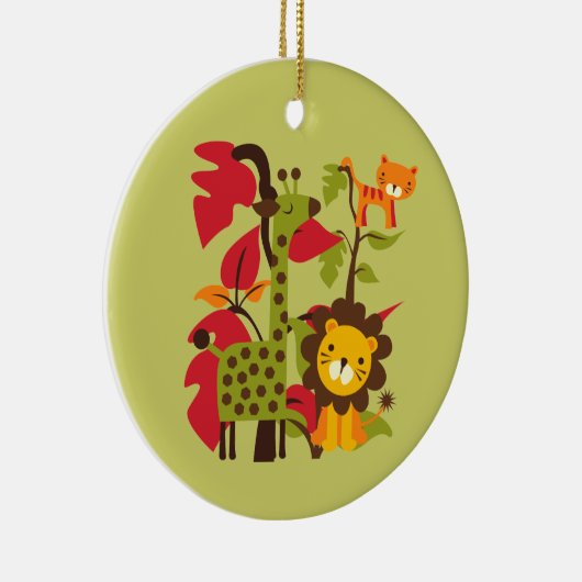 Safari Life Keramisch Ornament (Rechts)