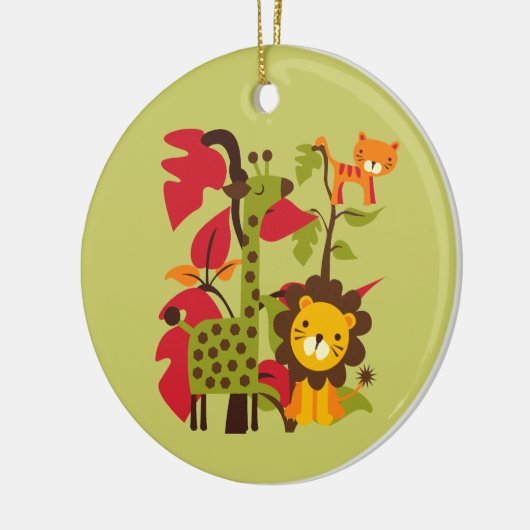 Safari Life Keramisch Ornament (Links)