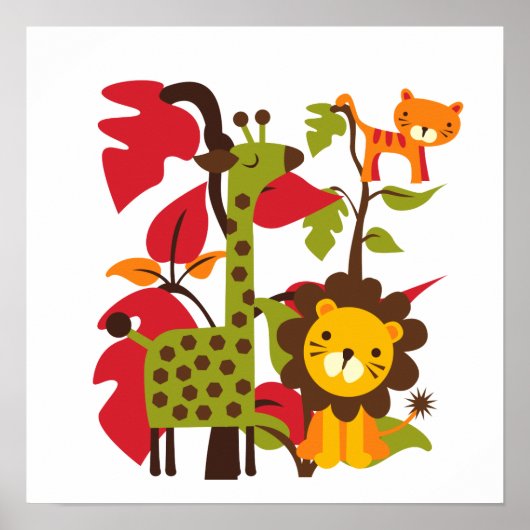 Safari Life Poster (Voorkant)