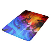 Safari Lion Dream Bath Mat (Gekanteld)