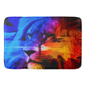 Safari Lion Dream Bath Mat (Voorkant)