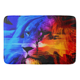 Safari Lion Dream Bath Mat