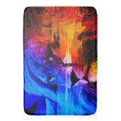 Safari Lion Dream Bath Mat (Voorkant Verticaal)