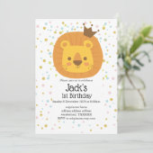 safari lion oerwoud lion , dierenschildering kaart (Staand voorkant)