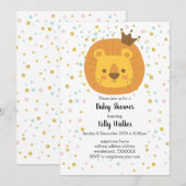 safari lion oerwoud lion , dierenschildering kaart (Voorkant / Achterkant)