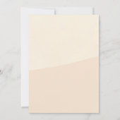 Safari Little Explorer Giraffe Baby shower Kaart (Achterkant)