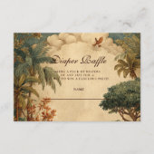 Safari Loofwerk & Vrienden Baby Show Diaper Raffle Informatiekaartje (Voorkant)