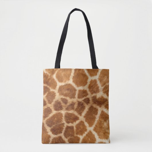 Safari Lovers Giraffe Print Tote Bag (Voorkant)