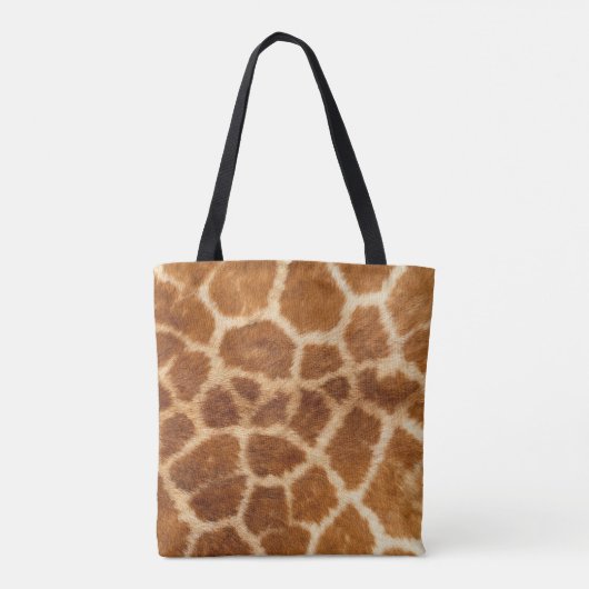 Safari Lovers Giraffe Print Tote Bag (Achterkant)