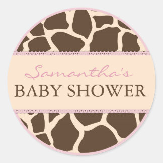 Safari Meisje Sticker D2