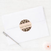 Safari Meisje Sticker D2 (Envelop)