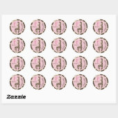 Safari Meisje Sticker GIR 1 (Vel)