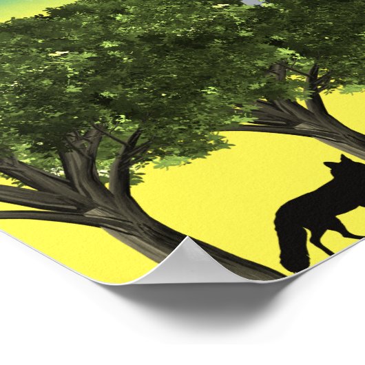 Safari Night Poster (Hoek)