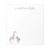 Safari Notitieblok (Voorkant)