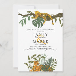 Safari Oerwoud Animal Engagement Party Kaart