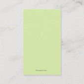 Safari Oerwoud Animals Baby shower Registry Informatiekaartje (Achterkant)