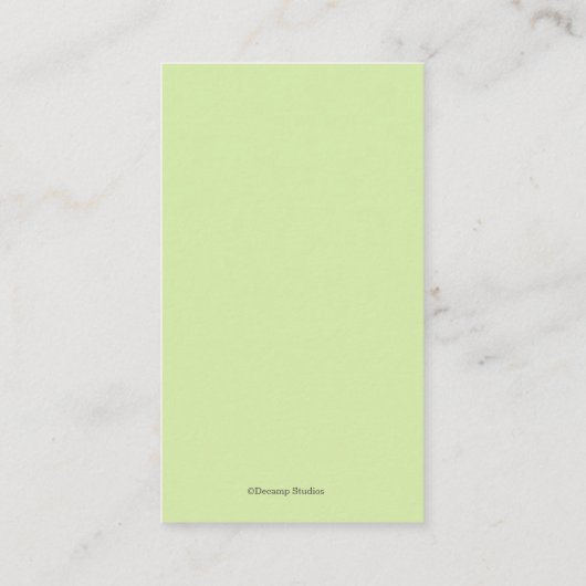 Safari Oerwoud Animals Baby shower Registry Informatiekaartje (Achterkant)