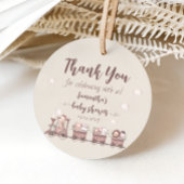Safari Oerwoud Animals Train Baby shower Favoriet  Bedankjes Labels