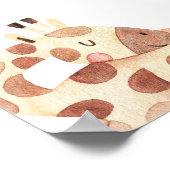 SAFARI Oerwoud Animals Verjaardag Welkom Poster (Hoek)