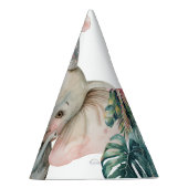 Safari Oerwoud Animals Verjaardagsfeestje Wild One Feesthoedjes (Rechts)