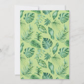 Safari Oerwoud Animals Vier per dag, vier jaar Wil Kaart (Achterkant)