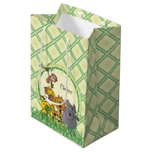 Safari Oerwoud Baby Animal Baby shower Medium Cadeauzakje