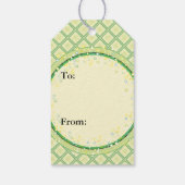 Safari Oerwoud Baby Animals Baby shower Hartelijk  Cadeaulabel (Achterkant)