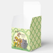 Safari Oerwoud Baby Animals Bedankdoosjes (Geopend)