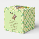 Safari Oerwoud Baby Animals Bedankdoosjes (Achterkant)