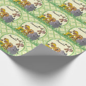 Safari Oerwoud Baby Animals Cadeaupapier (Hoek)