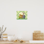 Safari Oerwoud Baby Animals Poster (Keuken)