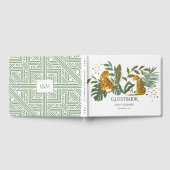 Safari Oerwoud Cats Wedding Guestbook Gastenboek (Volledig)