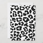 Safari Oerwoud Dieren 4e Vier-Ever Wild Birthday Kaart (Achterkant)