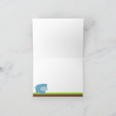 Safari Oerwoud Dieren Gevouwen Bedankt Opmerking K (Binnen)