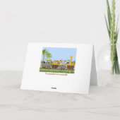 Safari Oerwoud Dieren in het Wenskaart Kaart (Achterkant)