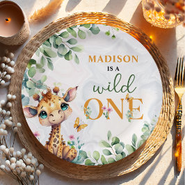 Safari Oerwoud Dieren Verjaardag Papieren Bordje