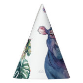 Safari Oerwoud Dieren Verjaardagsfeestje Leeuw Feesthoedjes (Links)