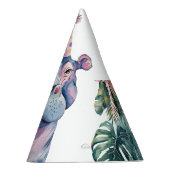 Safari Oerwoud Dieren Verjaardagsfeestje Leeuw Feesthoedjes (Rechts)