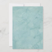 Safari Oerwoud Lion Virtual Baby Boy Shower Kaart (Achterkant)