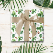 Safari Oerwoud Monkey Butterfly Toucan Greenery Cadeaupapier
