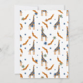 Safari Oerwoud Verjaardagsuitnodiging Kaart (Achterkant)