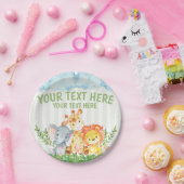 Safari Oerwoud Zoo Animal Borden Papieren Bordje (Feest)