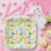 Safari Oerwouden Papieren Bordje (Feest)