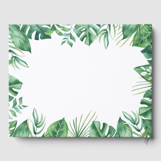 Safari Oh Boy! Baby shower Gastenboek (Achterkant)